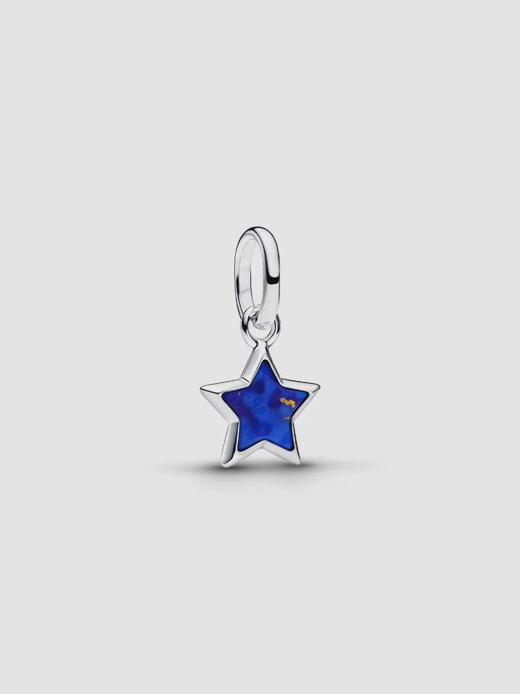 PANDORA Blue Star Mini Dangle Charm 794613C01