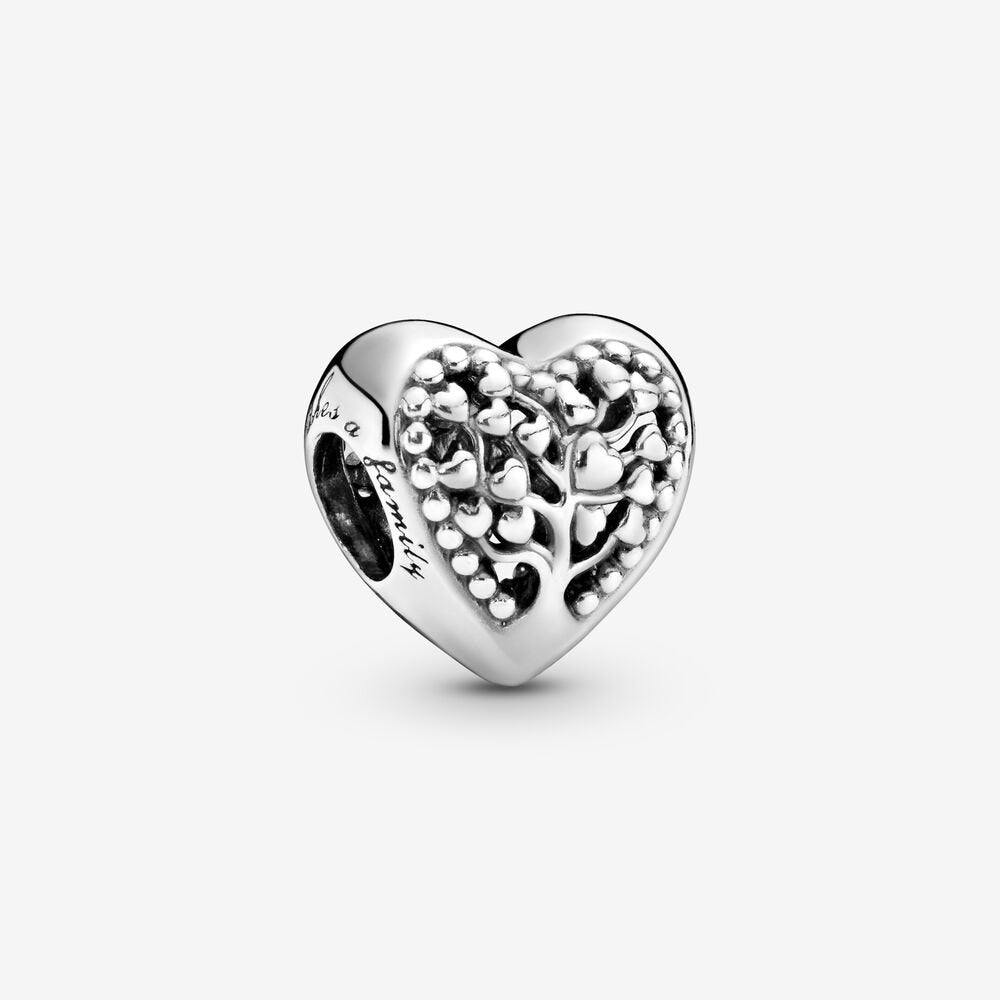 PANDORA Family Tree Heart Charm 797058