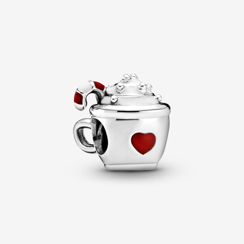 PANDORA Cocoa & Candy Cane Charm 797523ENMX