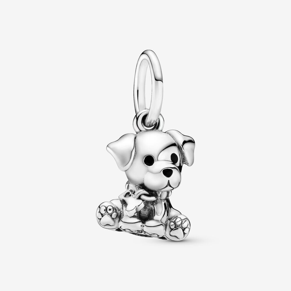 PANDORA Labrador Puppy Dog Dangle Charm 798009EN16