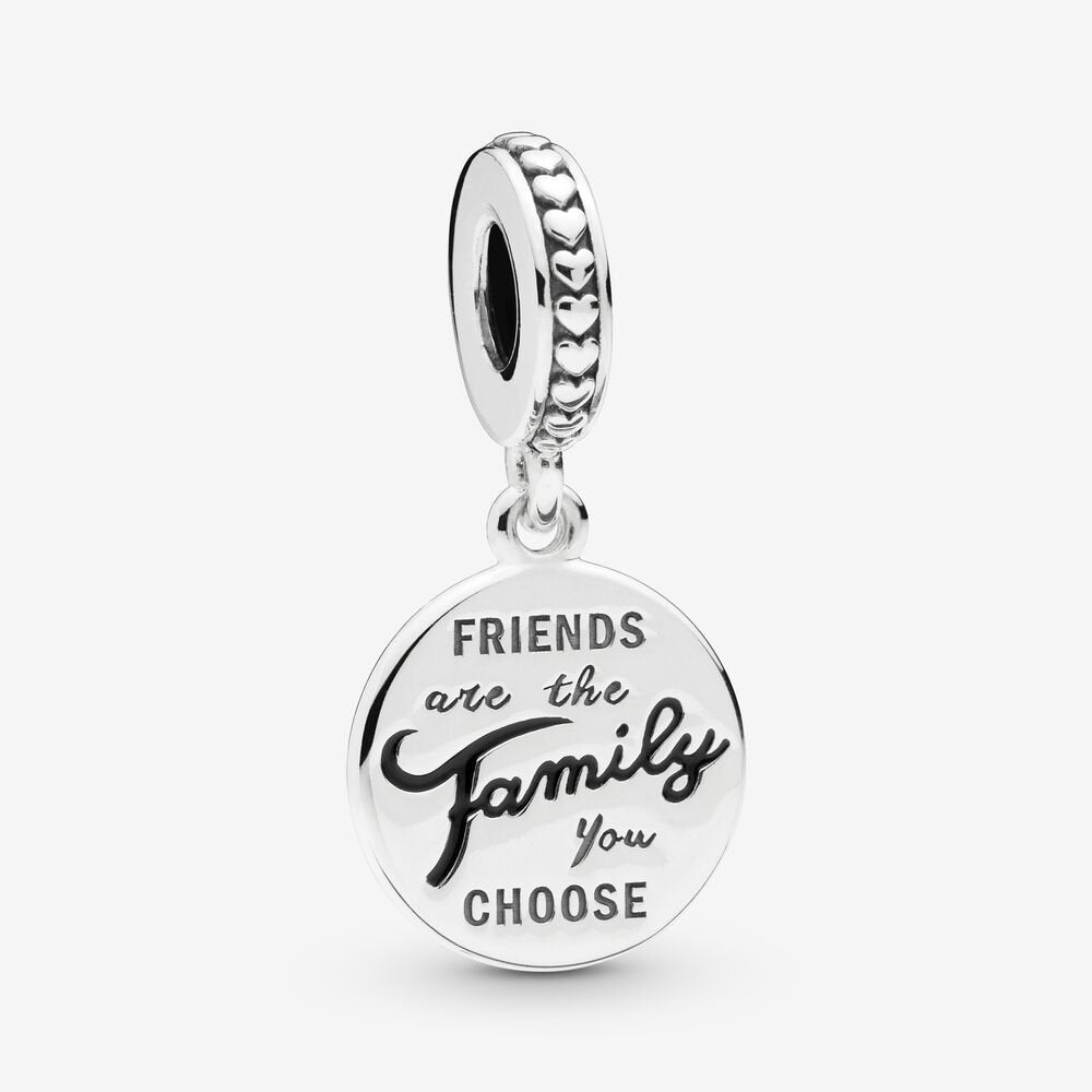 PANDORA Friends Are Family Dangle Charm 798124EN16