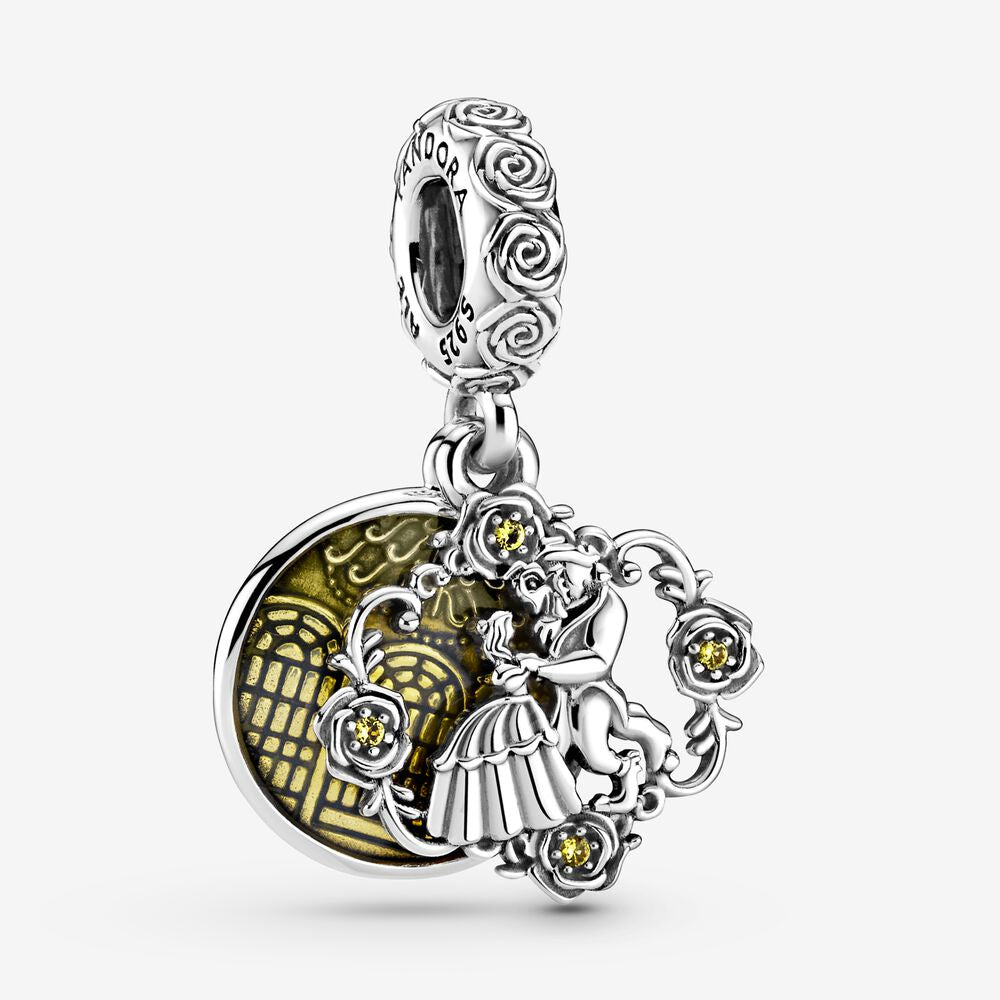 PANDORA Disney Beauty and the Beast Dangle Charm 799014C01