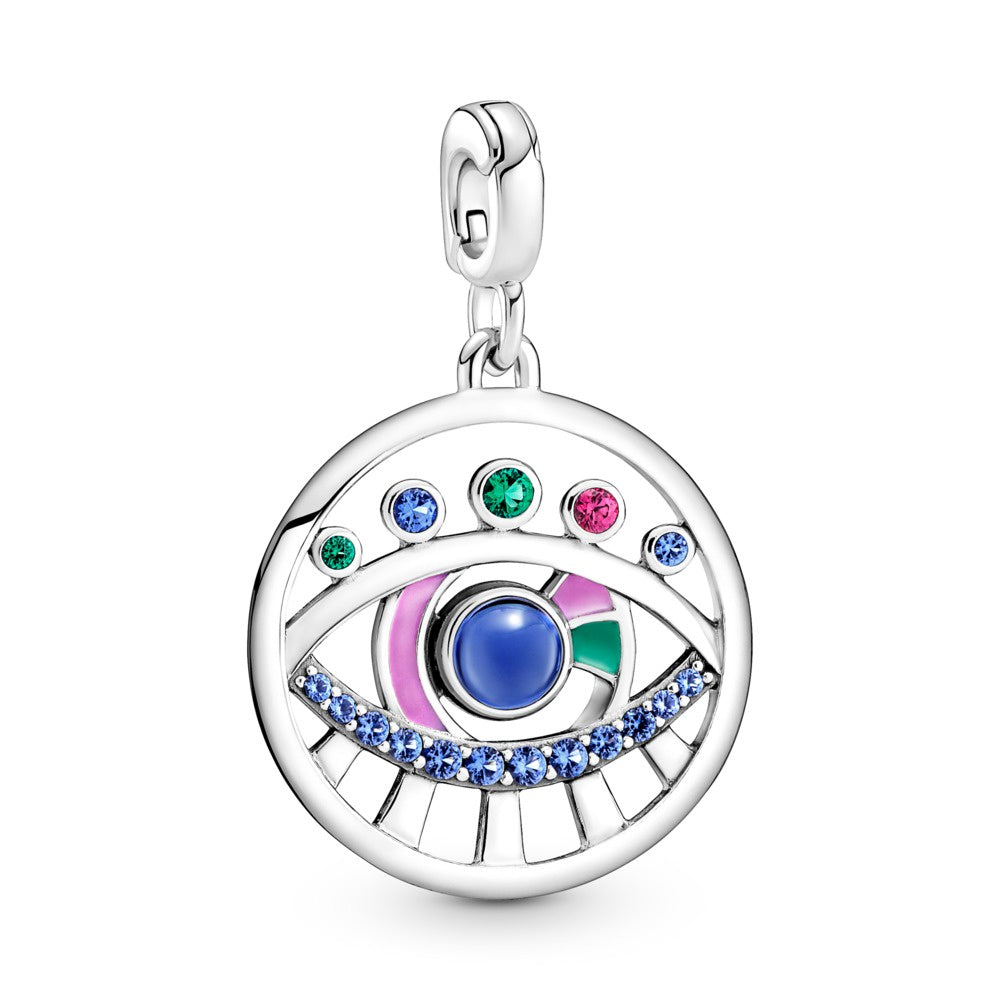 PANDORA Silver Eye Medallion Charm 799668C01