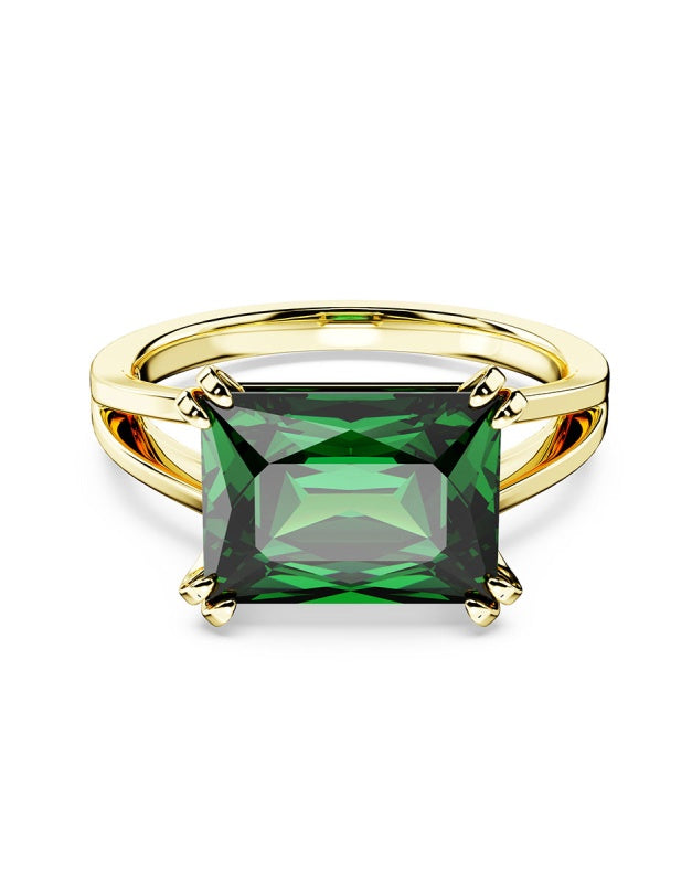 Swarovski Matrix Cocktail Ring Green Size 60 5677145
