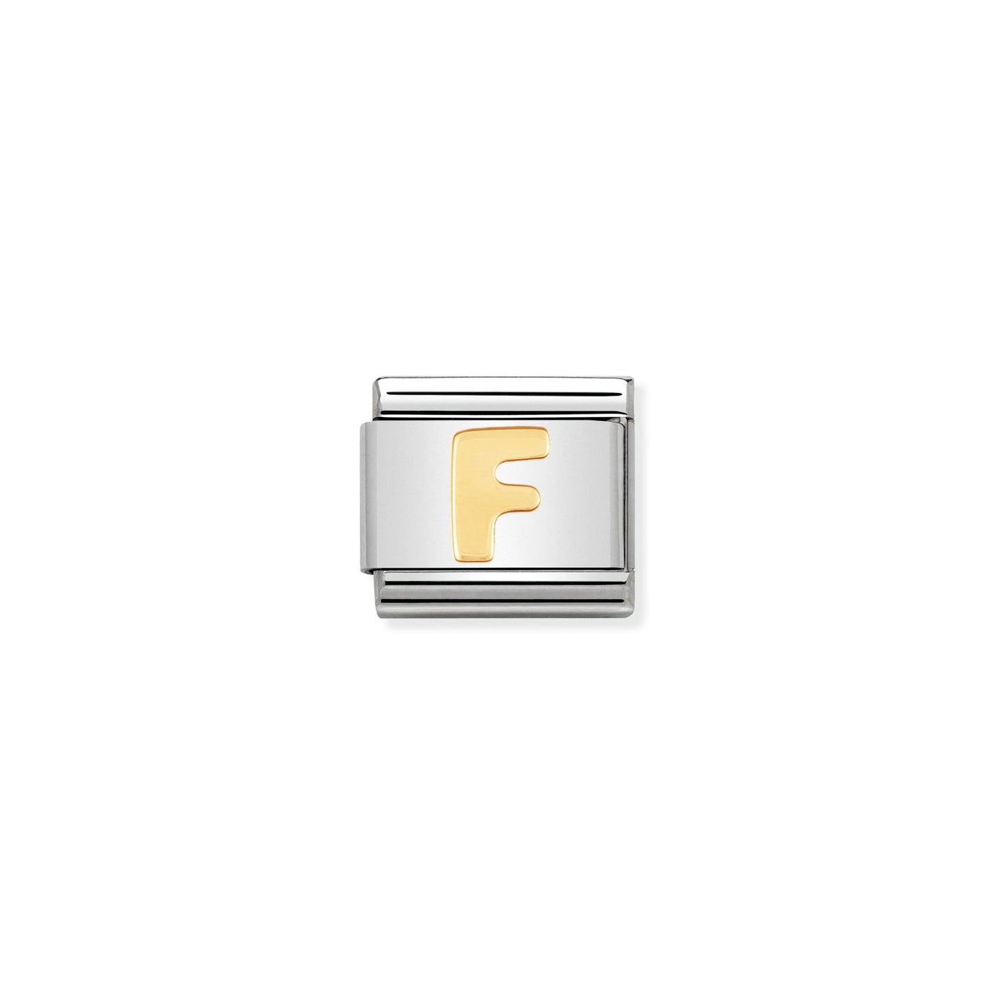 NOMINATION Gold Letter F Charm 030101 06