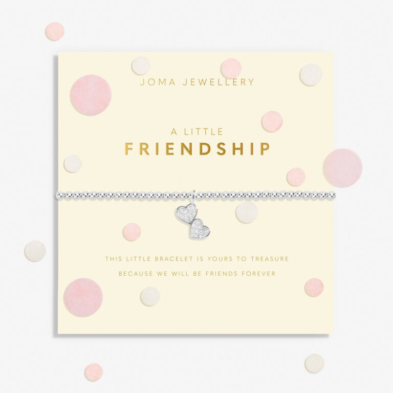 Joma Confetti A Little 'Friendship' Bracelet In Silver Plating 8545
