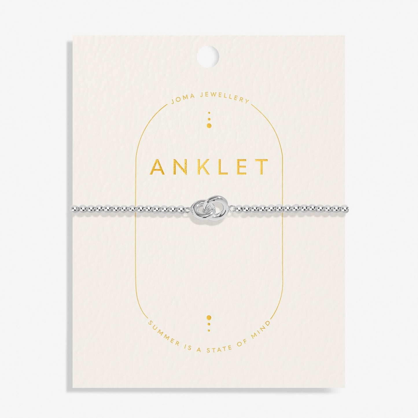 Joma Linked Circles Anklet 8627