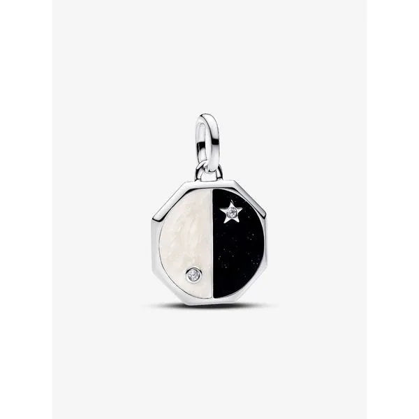 PANDORA Silver Yin & Yang Medallion 793688C01
