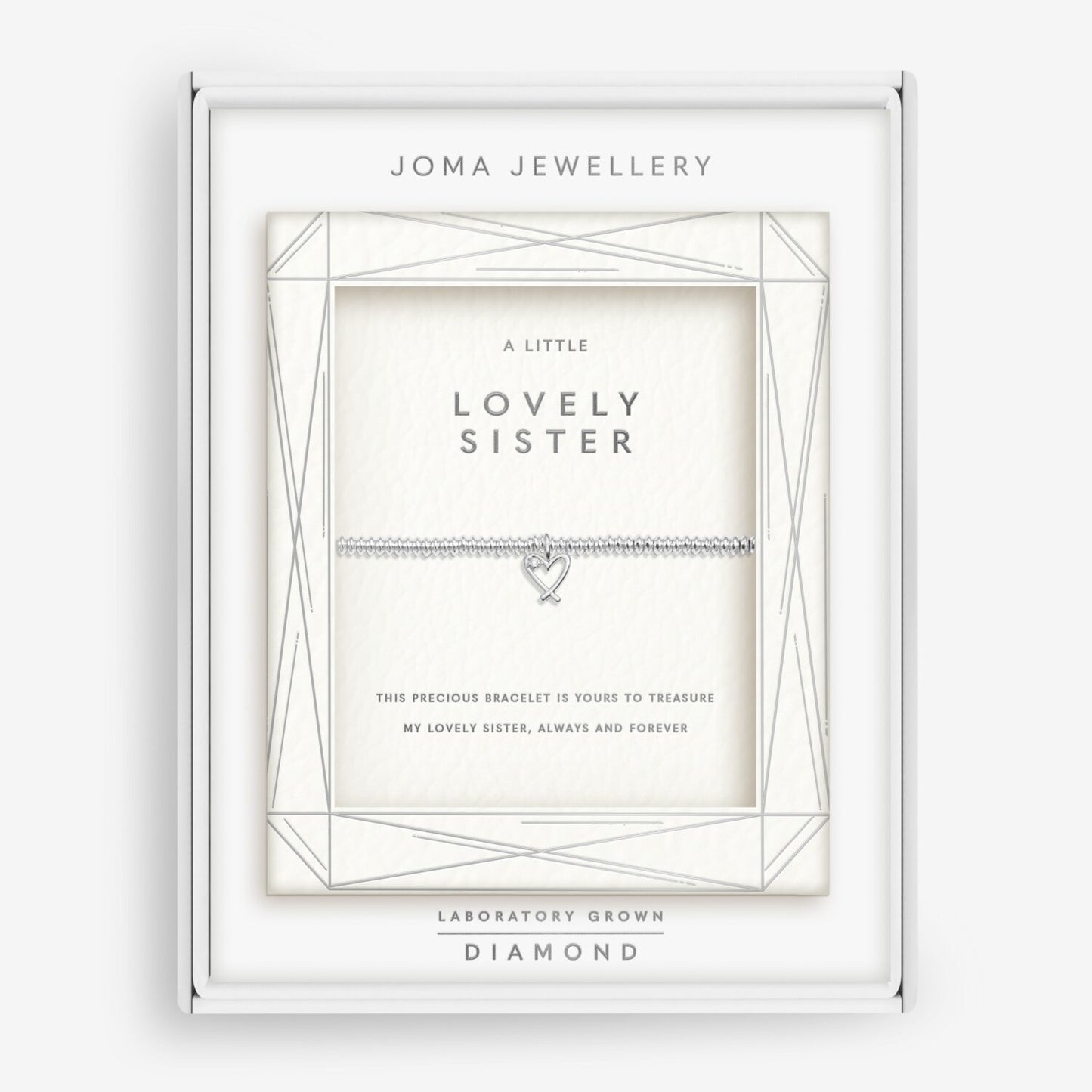 Joma Laboratory Grown Diamond A Little 'Lovely Sister' Bracelet 9139