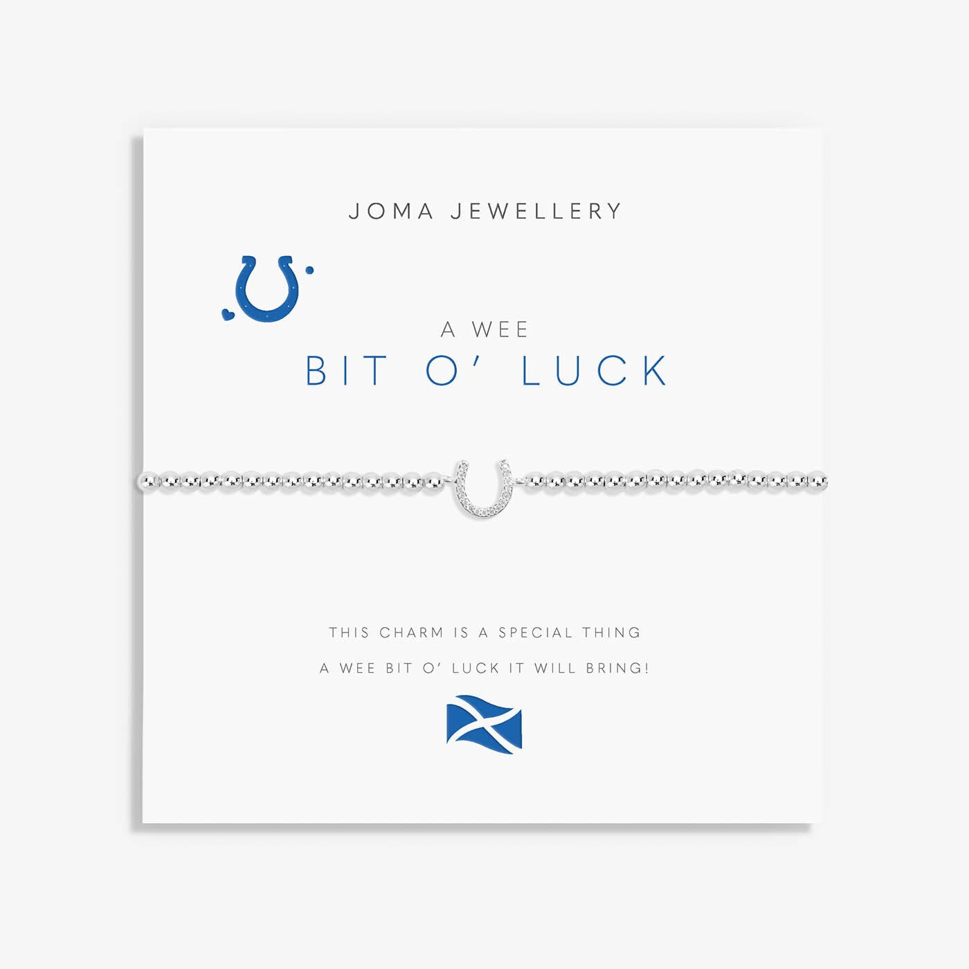 Joma A Wee 'Bit O' Luck' Bracelet in Silver Plating 9409