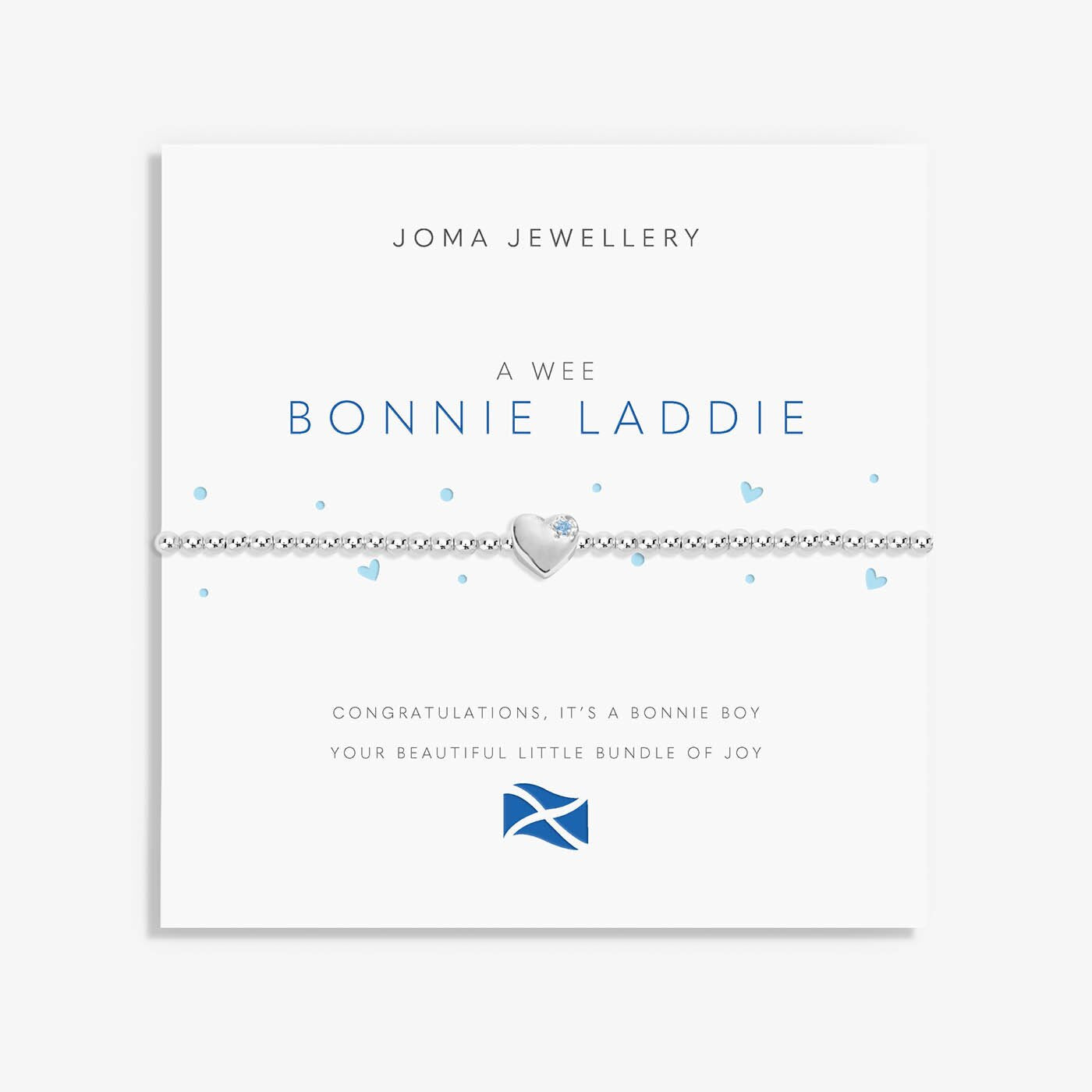 Joma A Wee 'Bonnie Laddie' Bracelet in Silver Plating 9412