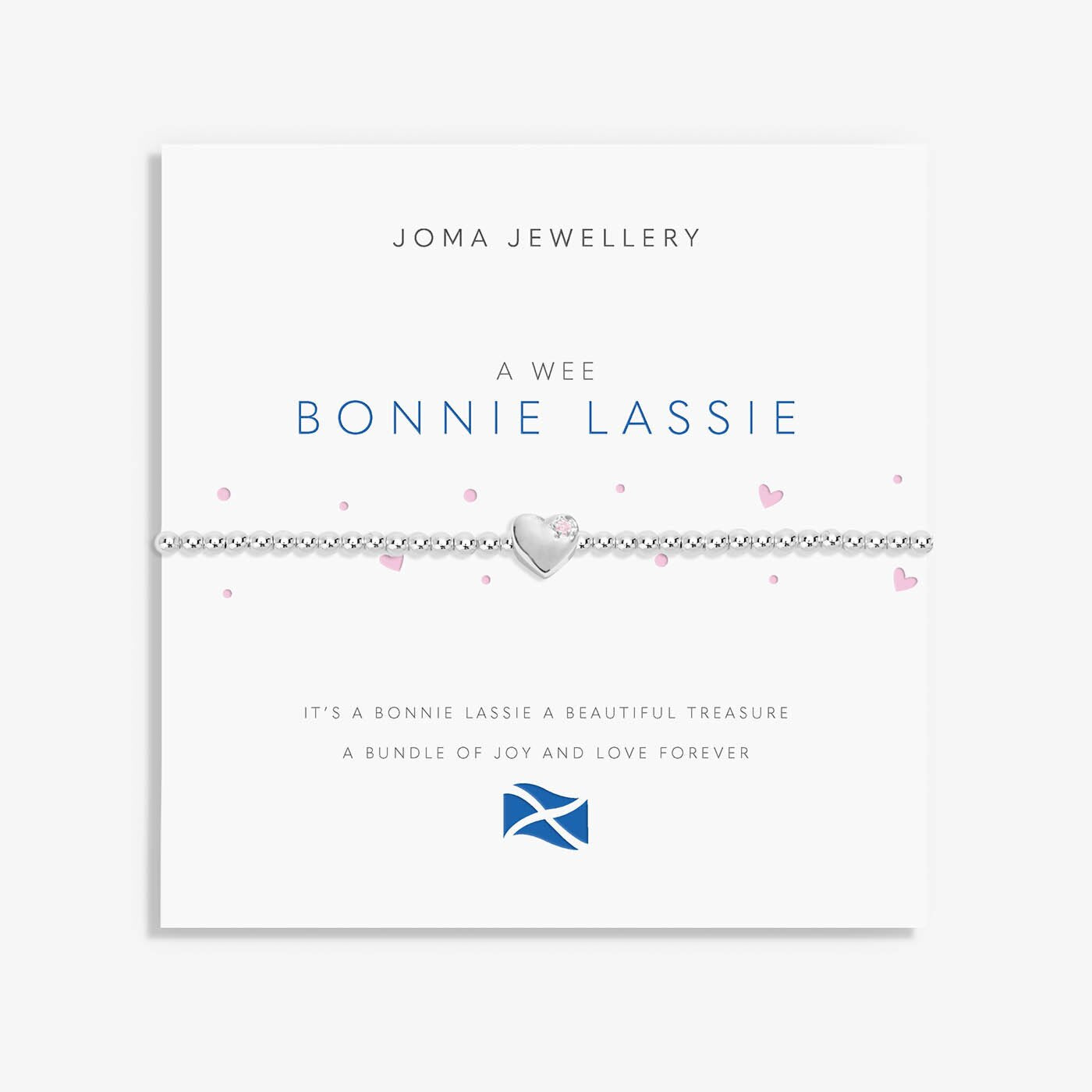 Joma A Wee 'Bonnie Lassie' Bracelet in Silver Plating 9413