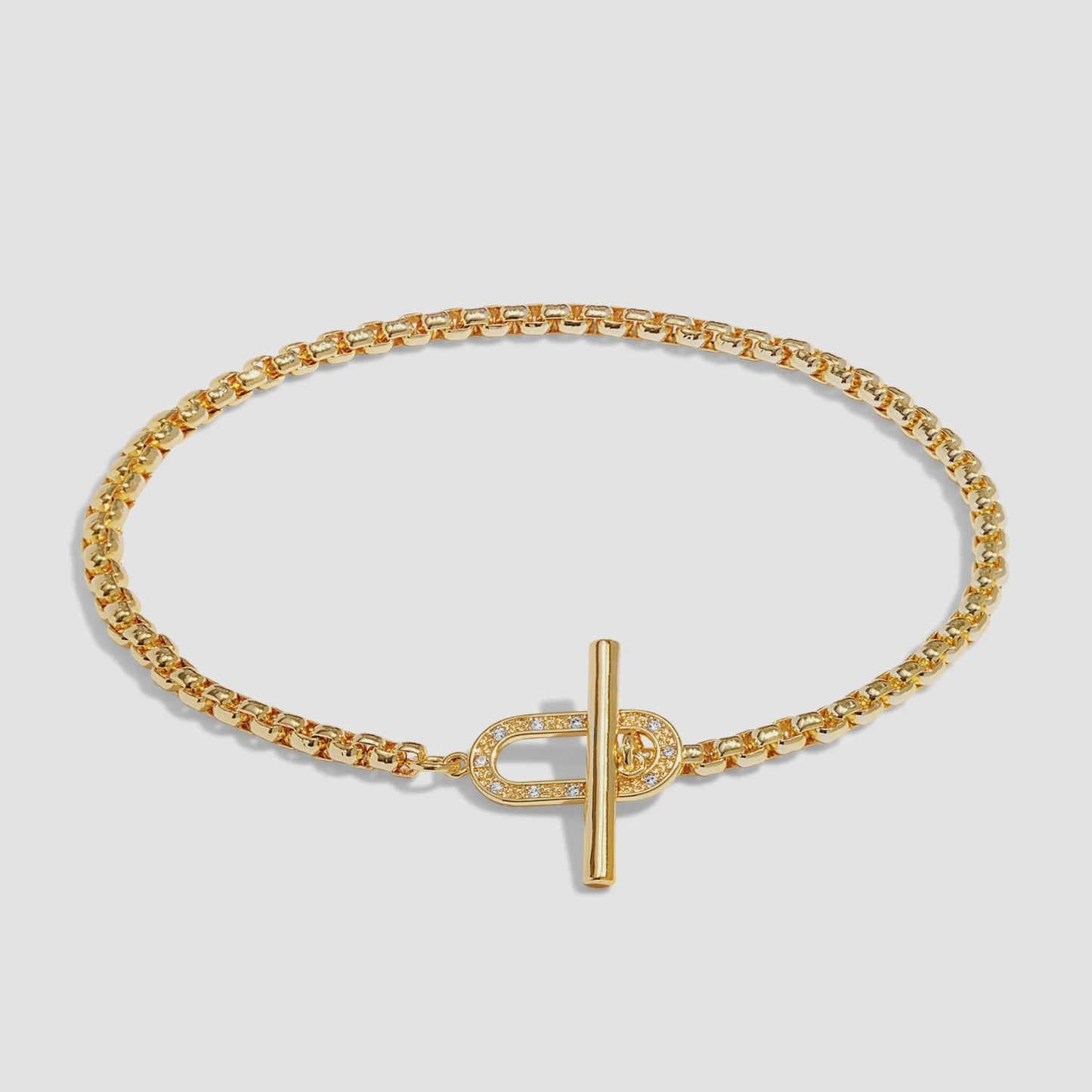 Joma Evermore Oval T-Bar Bracelet 9428