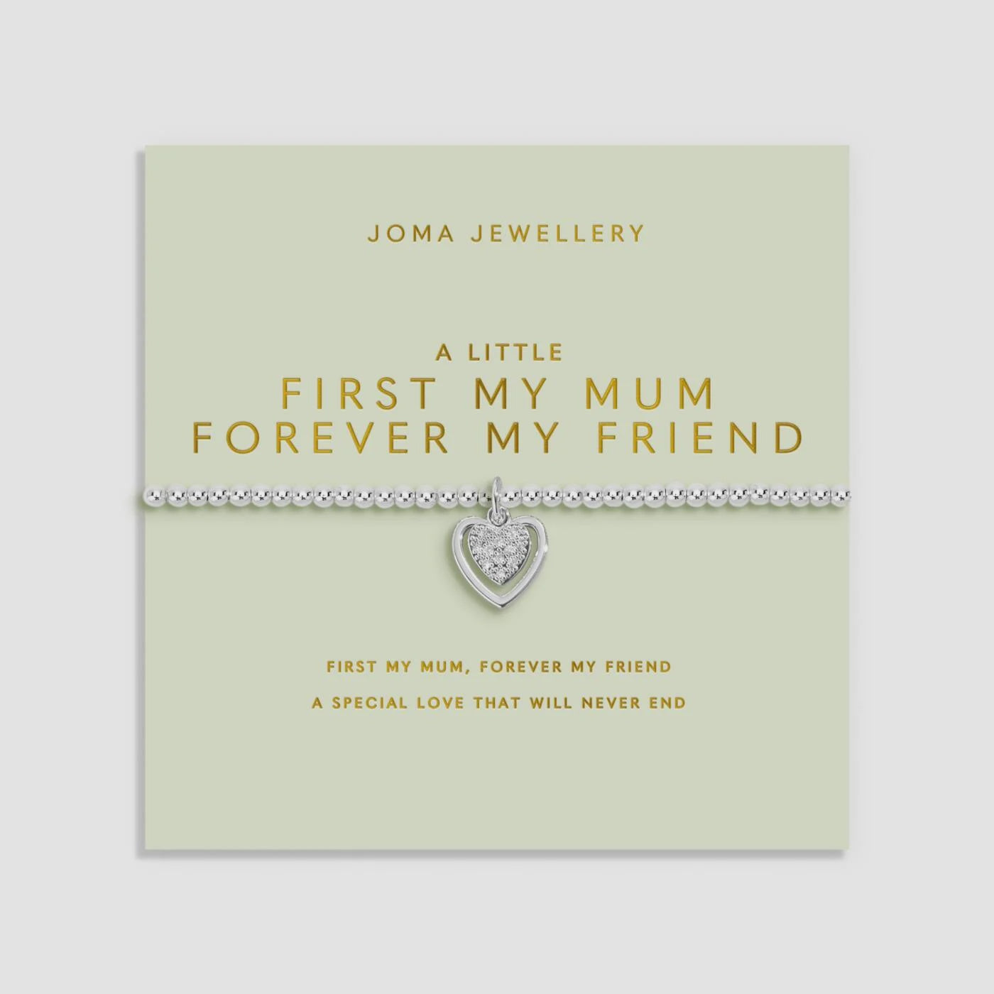 Joma A Little 'First My Mum Forever My Friend' Bracelet 9756