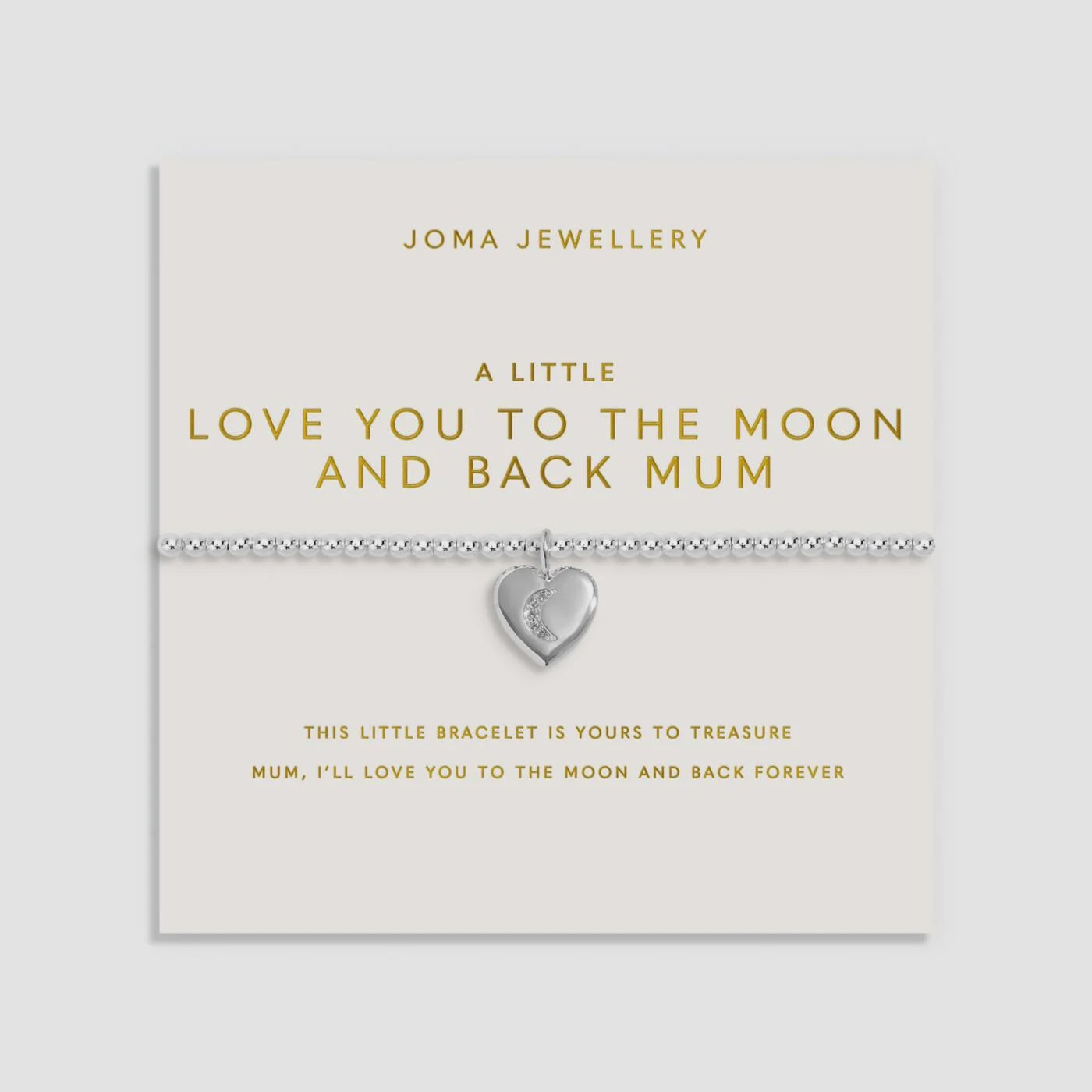 Joma A Little 'Love You To The Moon And Back' Bracelet 9757