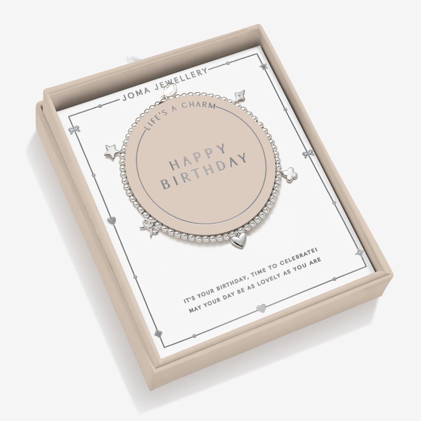 Joma Life's A Charm 'Happy Birthday' Bracelet 9856