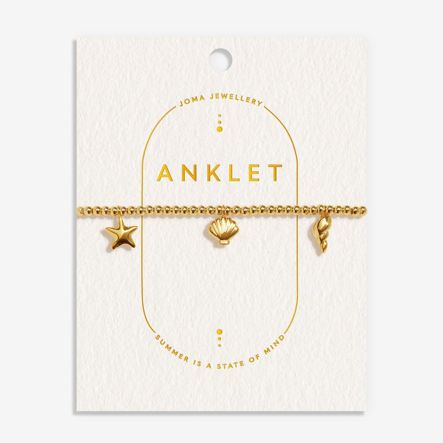 Joma Shell Charms Anklet 9872