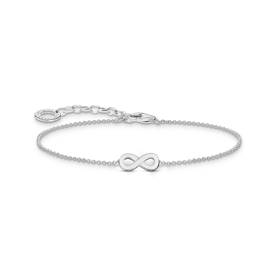 Thomas Sabo Silver Bracelet with Infinity Pendant A2161-001-21
