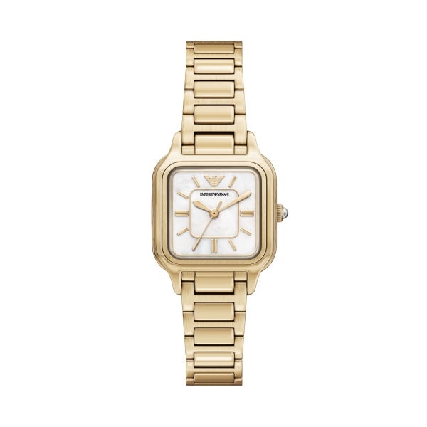 Emporio Armani Gold Tone MOP Dial Watch AR11744