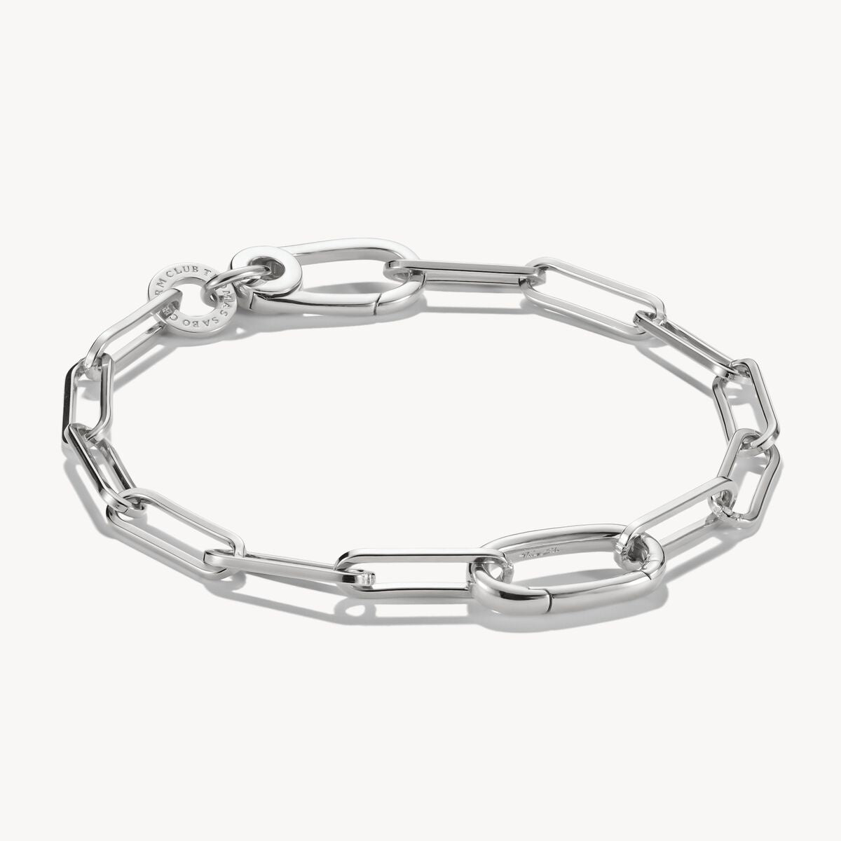 Thomas Sabo Silver Paperlink Bracelet with Connector link C1205-001-21