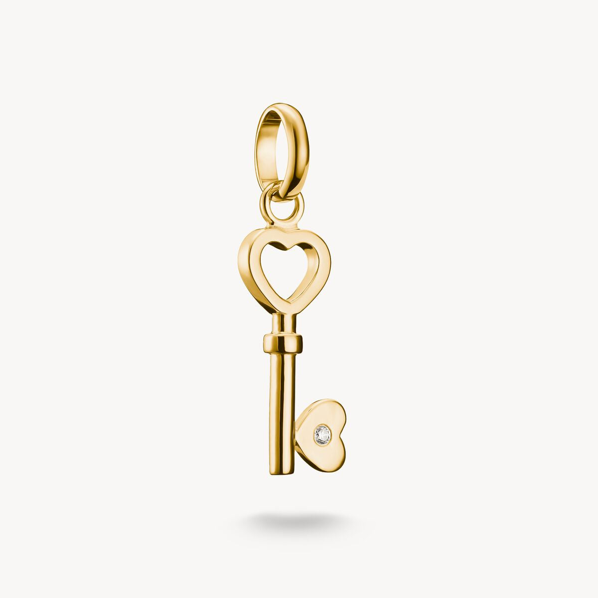 Thomas Sabo Charm Pendant Love key Connect Gold Plated CC1241-414-14