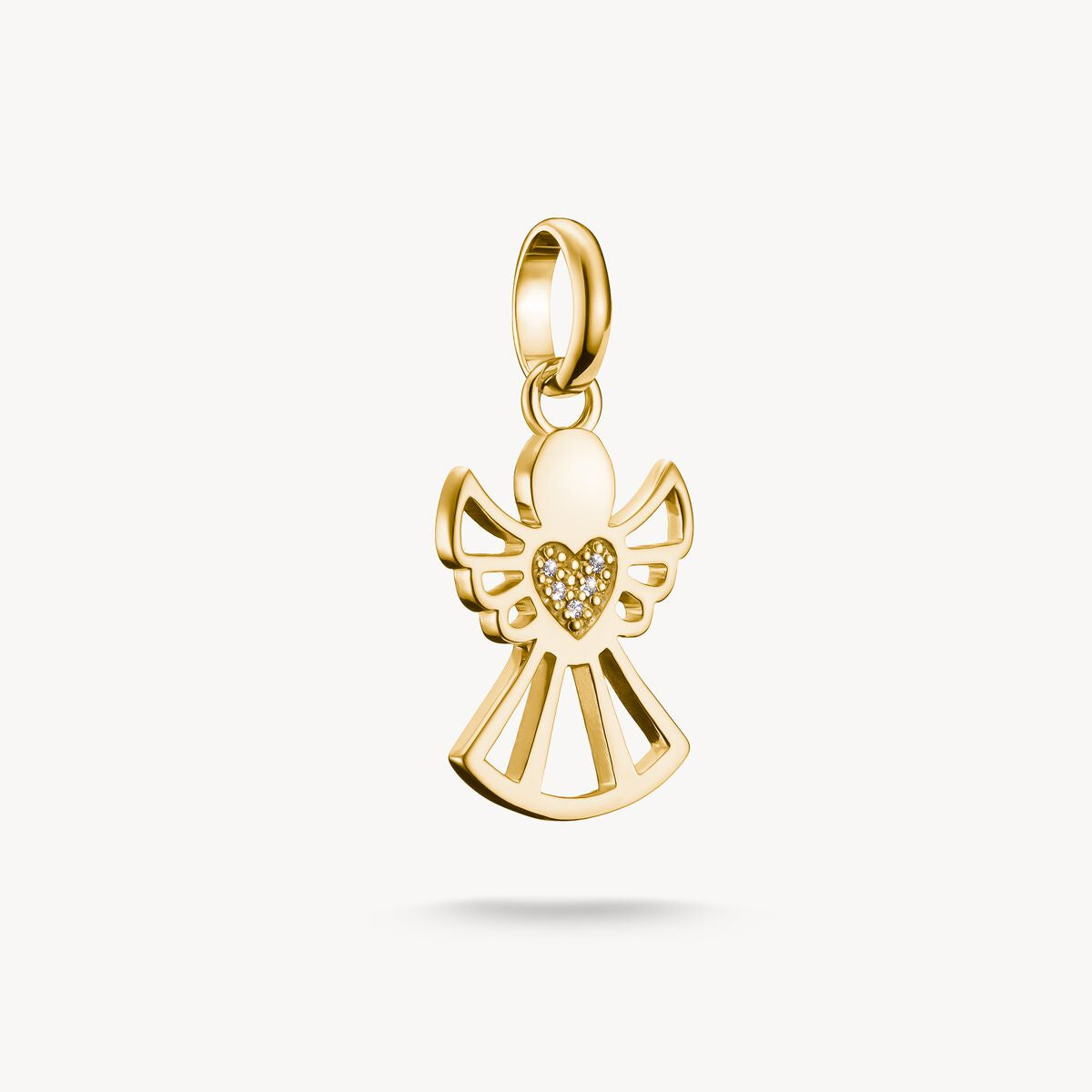Thomas Sabo Charm Pendant guardian of Love Connect Gold Plated CC1242-414-14