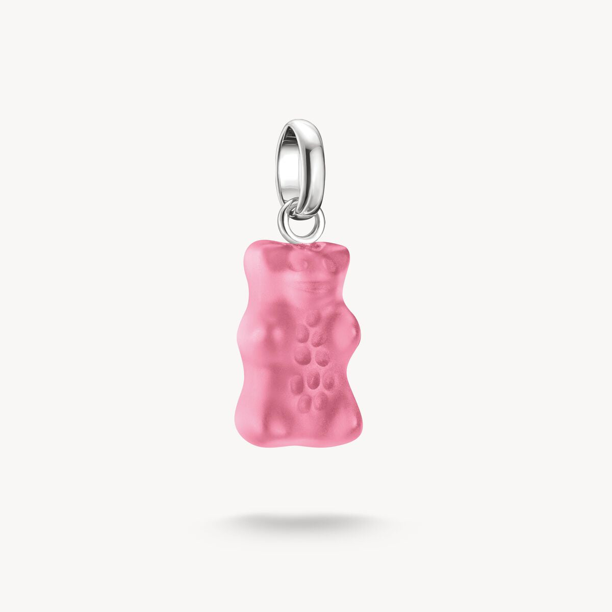 Thomas Sabo Charm Pendant GoldbEars in Pink Connect Silver CC1275-017-9