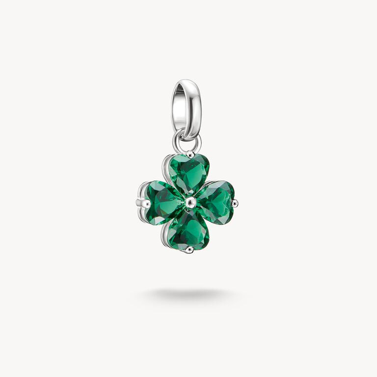 Thomas Sabo Silver Charm Pendant Four Leaf Clover Connect CC1326-699-6