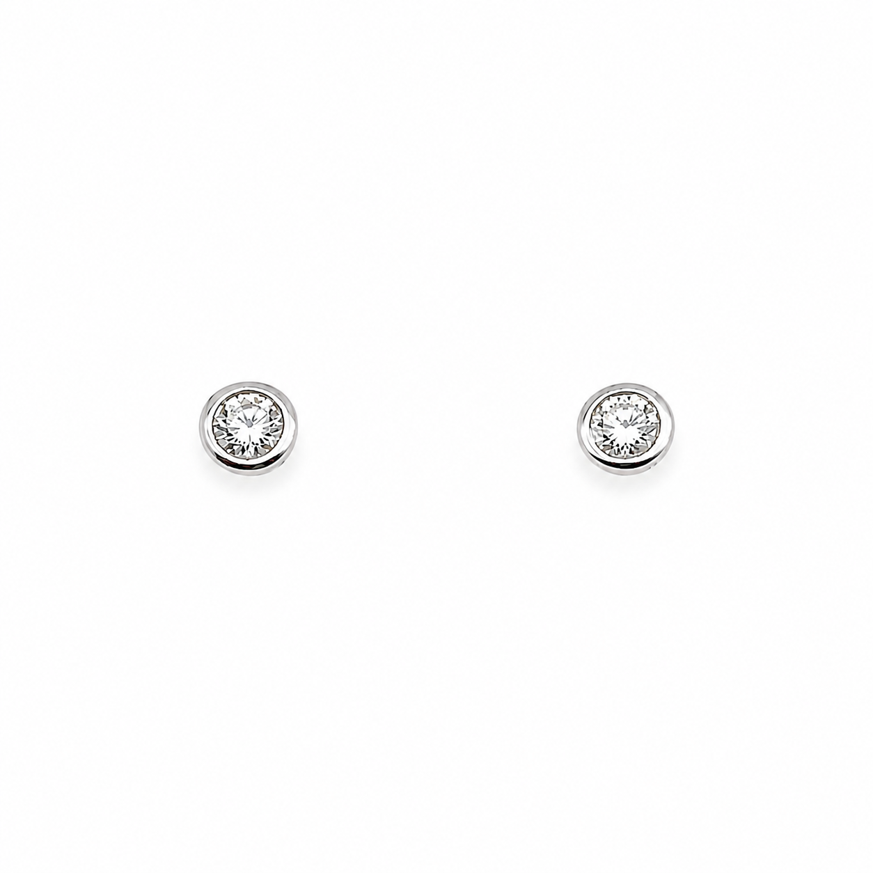 18ct Solitaire Diamond Earrings 0.25ct