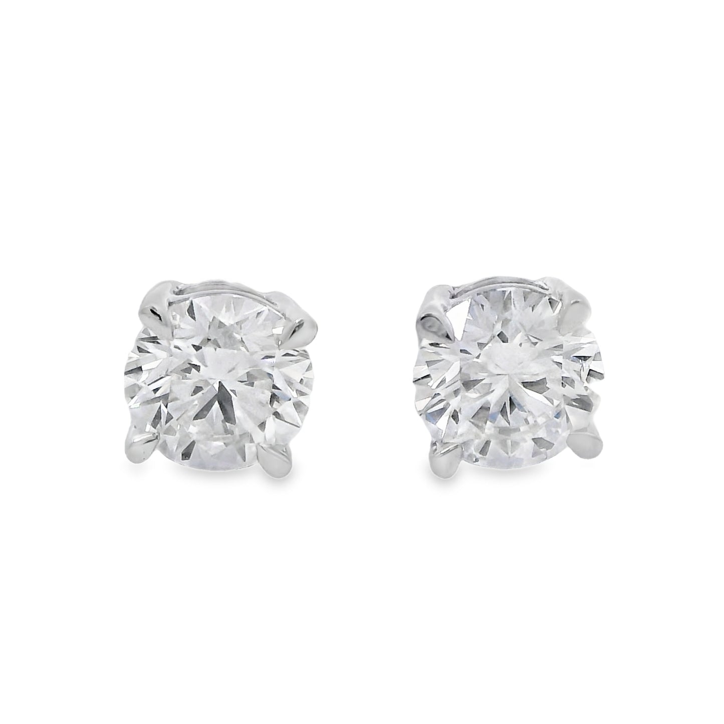 18ct Gold Lab Grown Diamond Stud Earrings