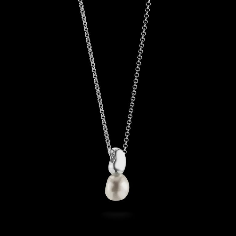 Thomas Sabo Chain pearl Recycled Sterling Silver KE2318-082-14