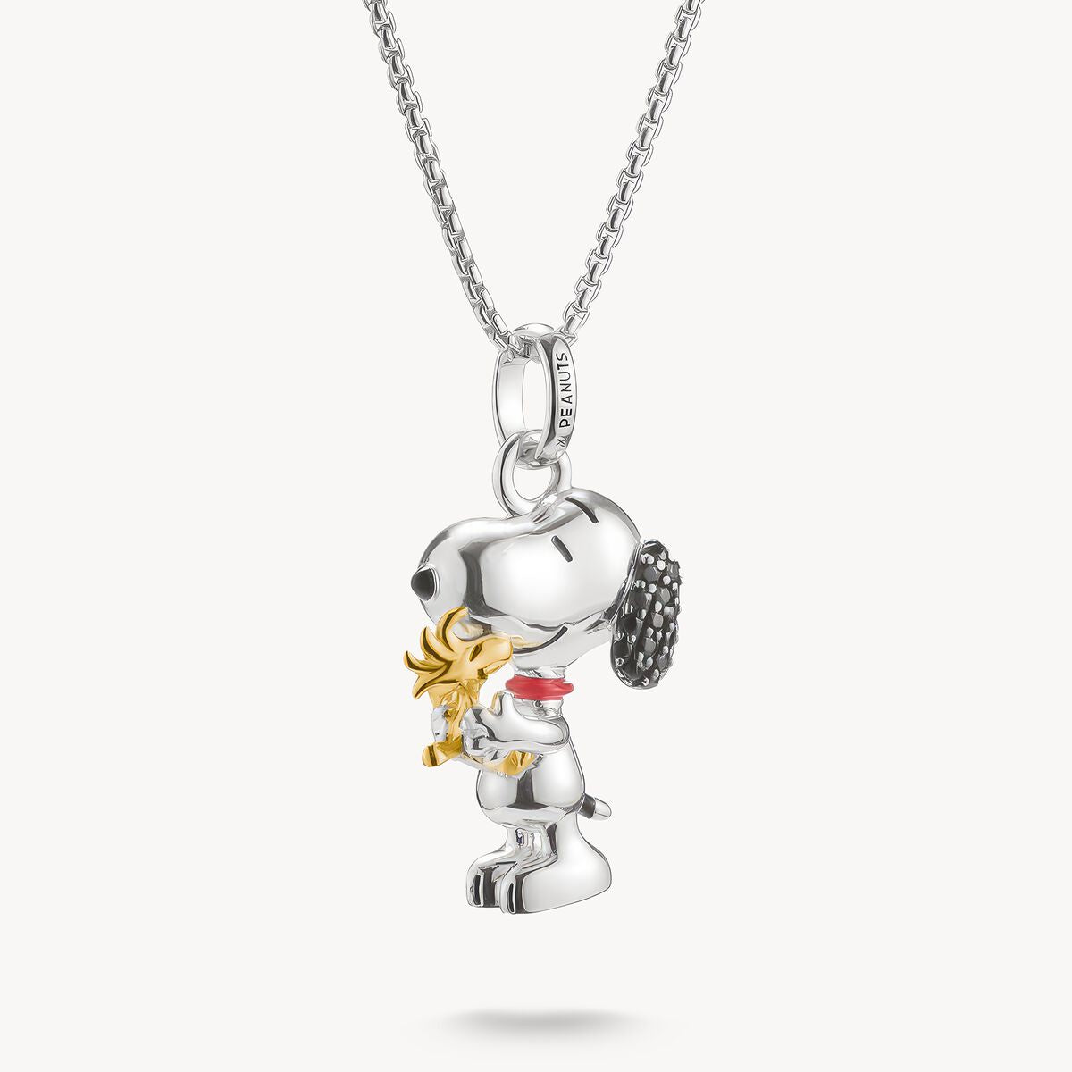 Thomas Sabo Snoopy & Woodstock Pave Pendant KE2345-565-7