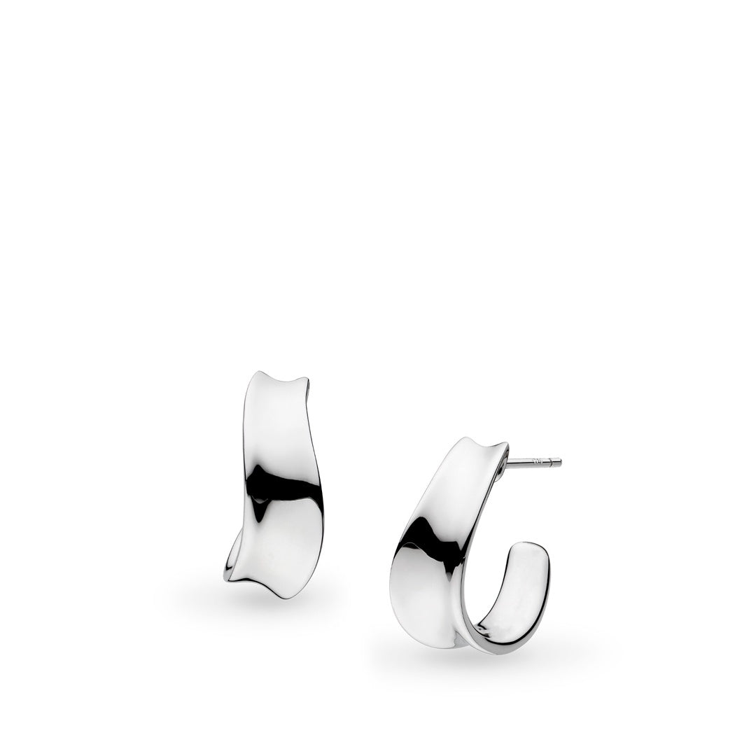 Kit Heath Serenity Grande Semi Hoop Stud Earrings 61183RP