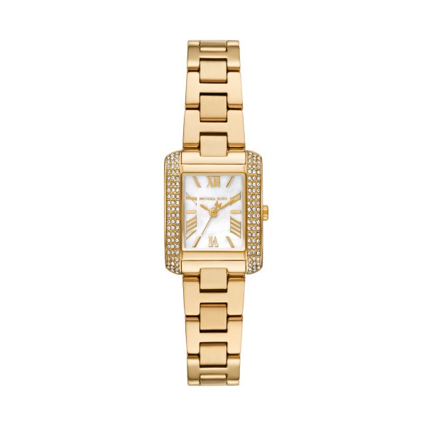 Michael Kors Emery Gold Tone Pave Set Watch MK4867