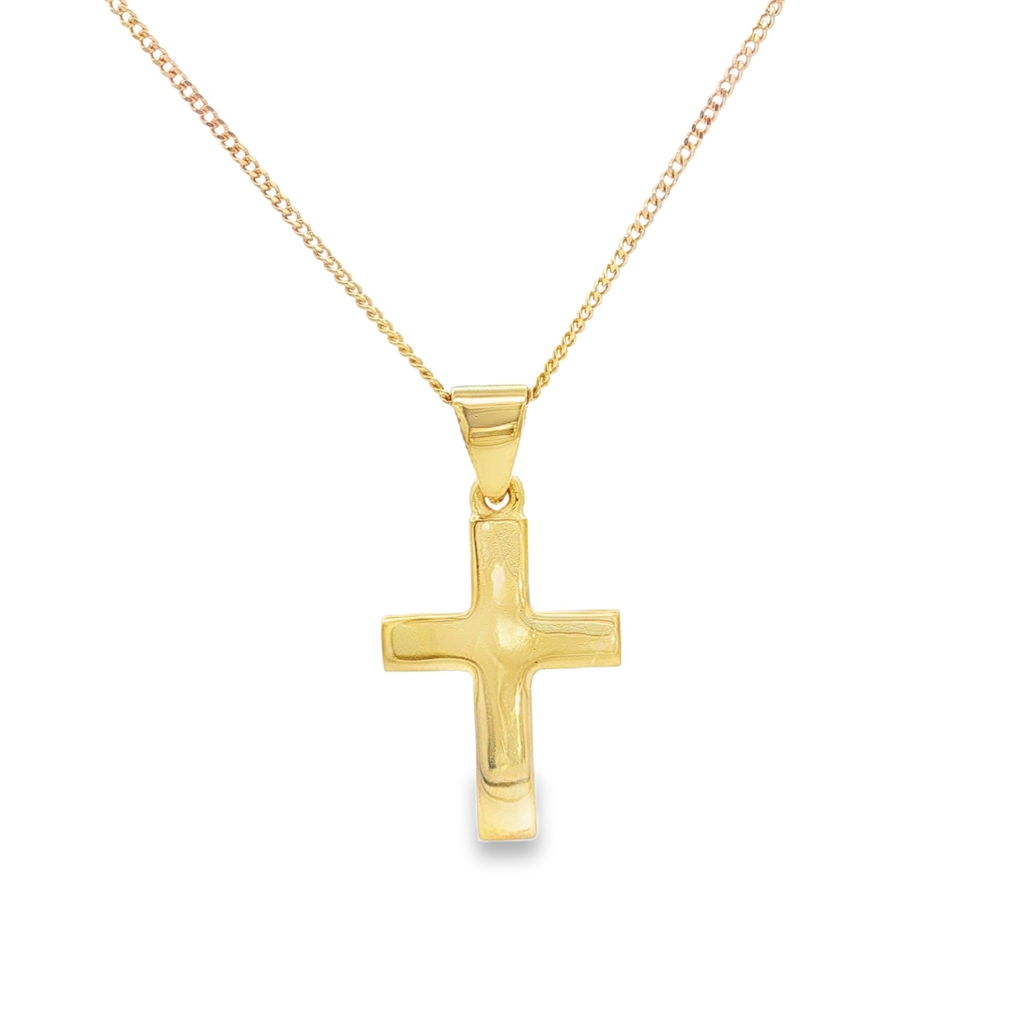 18ct Gold Cross Pendant