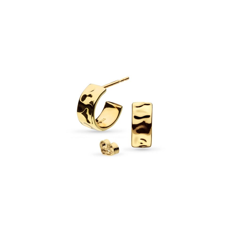 Kit Heath Mirage Reflect Golden Hoop Earrings 41222GD