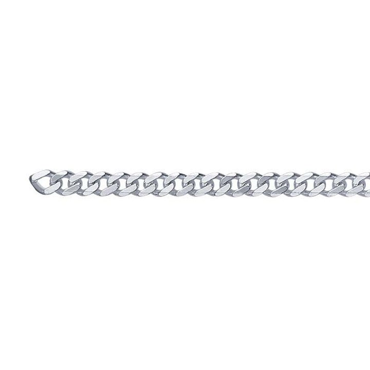 Perma Jewel Silver 3mm Curb Chain 9251018-27cm