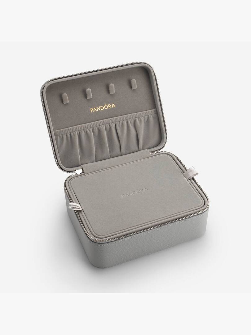PANDORA Grey Medium Jewellery Box PUKP5285