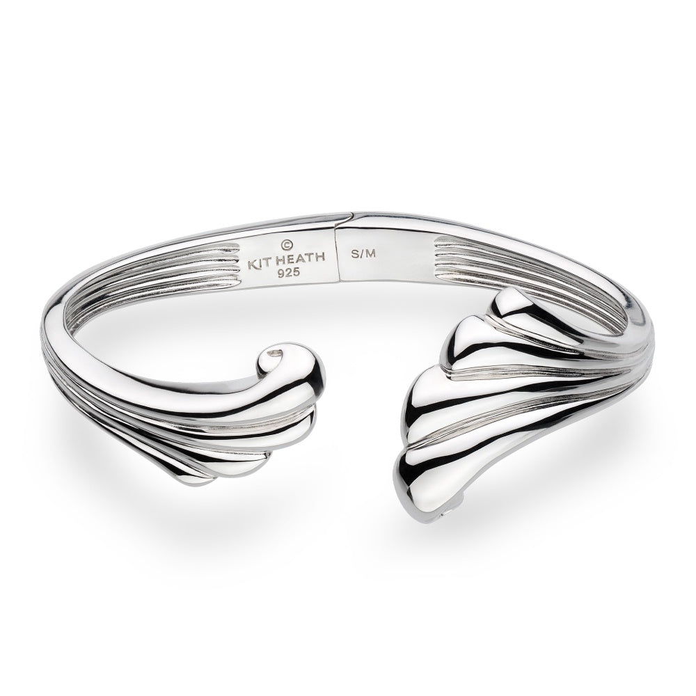 Kit Heath Océane Shell Echo Grande Hinged Bangle M/L 71215RPML
