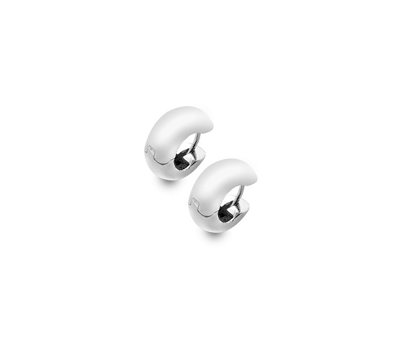 Sterling Silver Huggie Earrings 381
