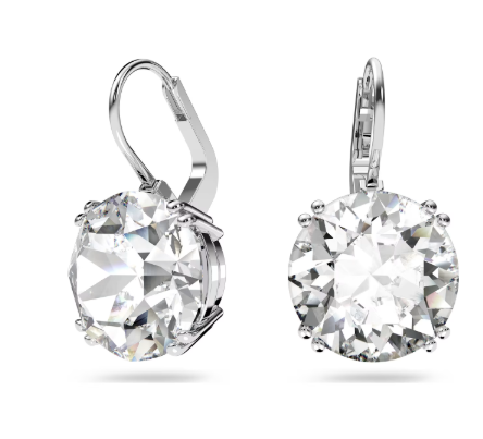 Swarovski Millenia Silver Tone Earrings 5689712