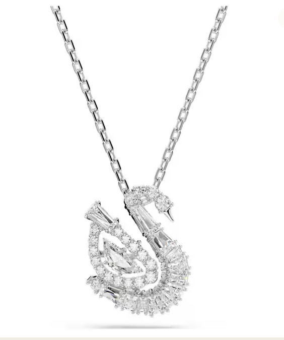 Swarovski Swan pendant Silver Tone 5732412