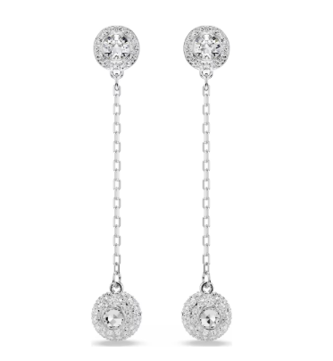 Swarovski Una Angelic drop earrings Silver Tone 5732273
