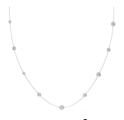 Swarovski Una Angelic strandage Silver Tone 5733197