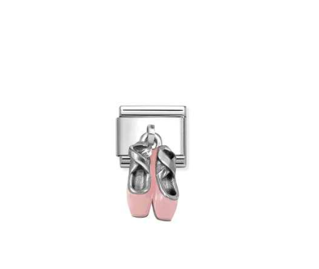 Nomination Pink Ballet Shoes Charm 331805-21