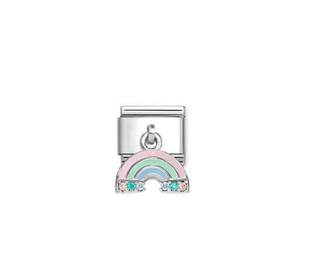 Nomination Pastel Rainbow Drop Charm 331815-17
