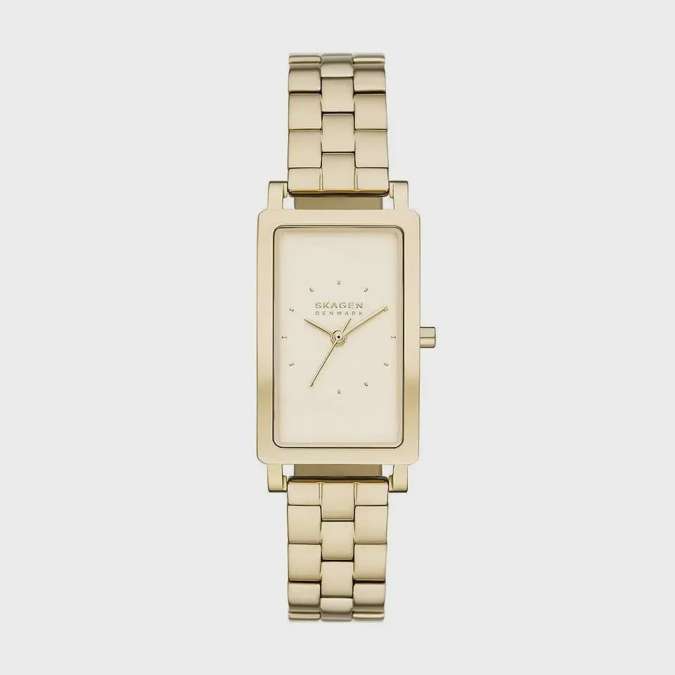 Skagen Hagen Lille Gold Plated Bracelet Watch SKW3098