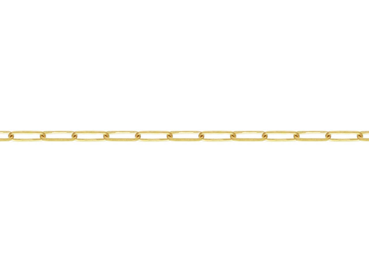 Gold Filled Paperclip Bracelet Welded