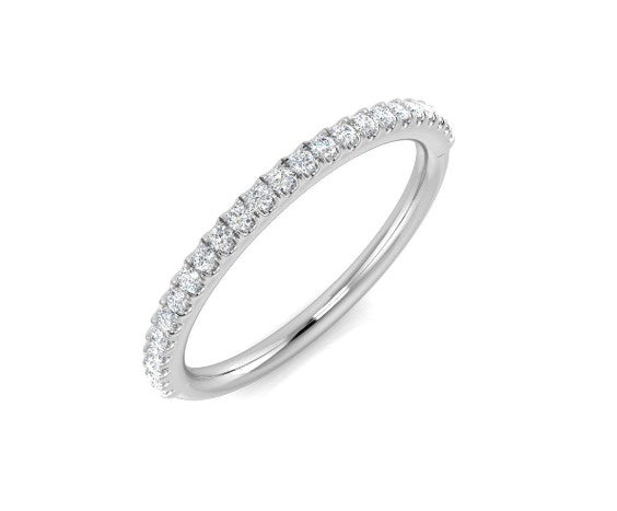 Platinum Diamond Eternity Ring 0.19ct