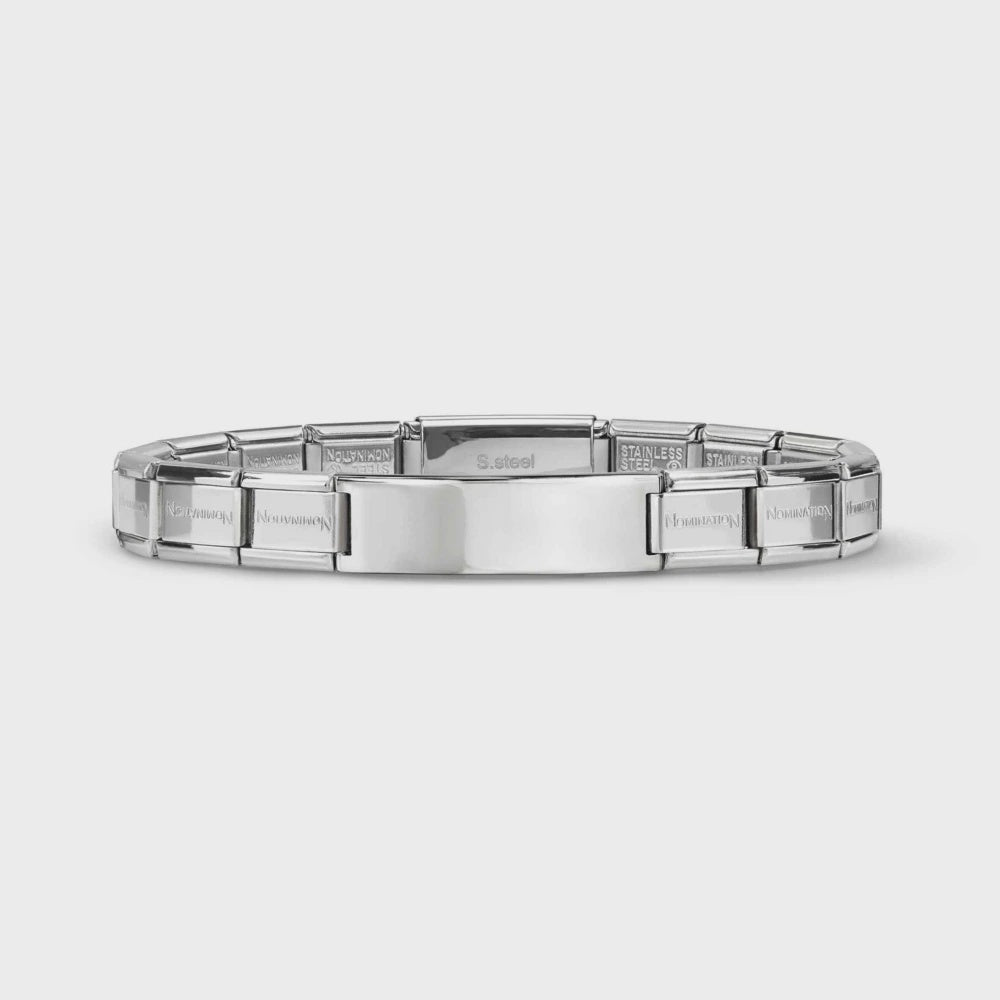 Nomination Trendsetter And Heart Bracelets In Steel Patchwork 021158/082